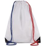Backpack polyester Kimood white