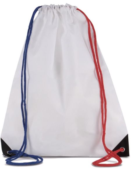 Backpack polyester Kimood white