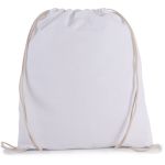 Rucksack aus Bio-Baumwolle, Kimood KI0147, weiß