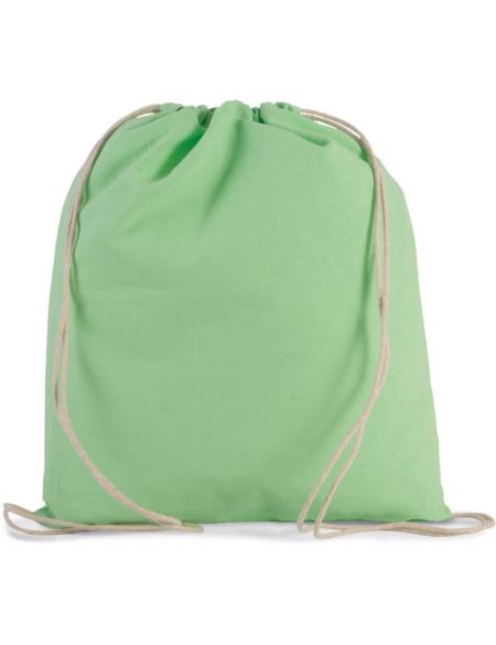 Rucksack aus Bio-Baumwolle, Kimood KI0147, weiß