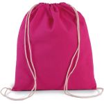 Rucksack aus Bio-Baumwolle, Kimood KI0147, weiß