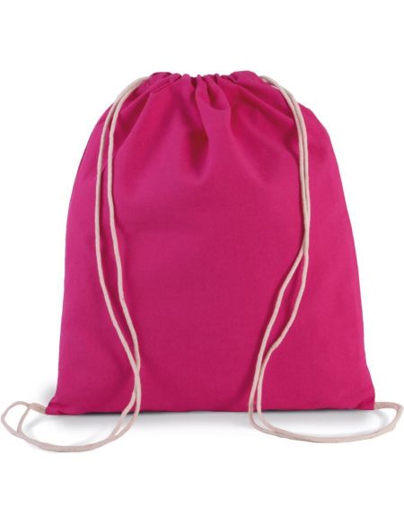 Rucksack aus Bio-Baumwolle, Kimood KI0147, weiß