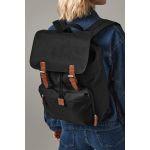 Vintage Laptop-Rucksack BagBase BG613 schwarz