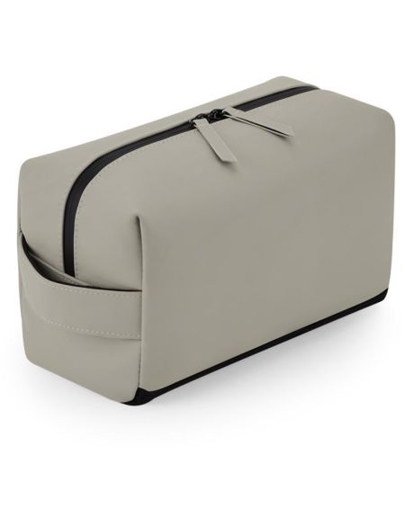 Toiletry bag matte PU BagBase BG332 black