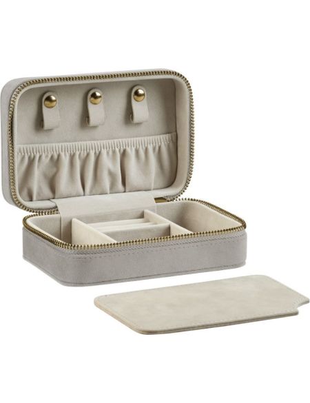 Velvet travel jewelry case BagBase BG710 dark emerald