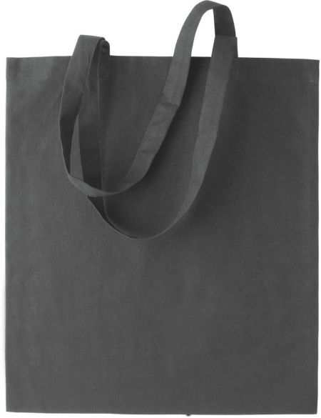 Cotton bag with long handle Kimood KI0223 white