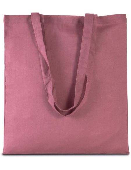 Baumwolltasche mit langem Henkel, Kimood KI0223, weiß