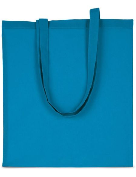 Baumwolltasche mit langem Henkel, Kimood KI0223, weiß