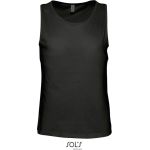 Tílko pánské Sols Justin black 3XL - 5XL