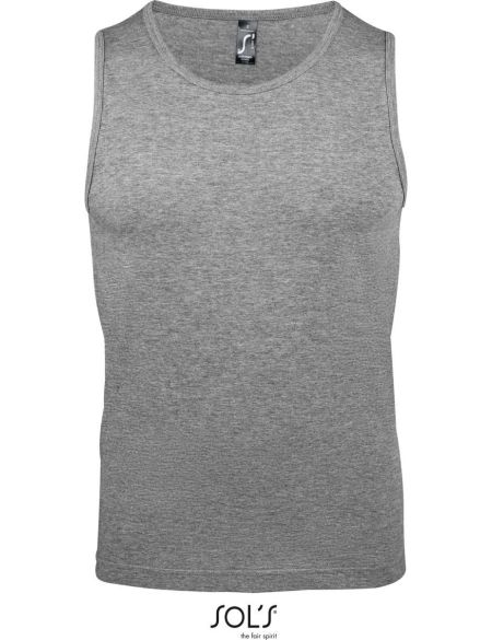 Sols Justin white men's tank top