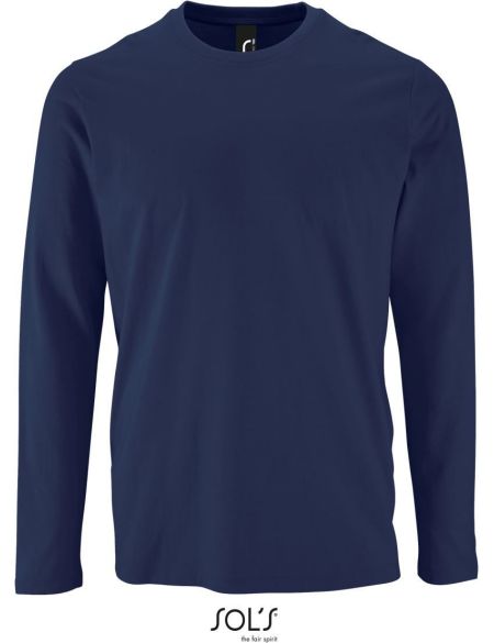 Men's T-shirt with long sleeves Sols Imperial LSL Men white