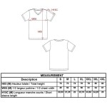 Kariban K357 weißes Herren-T-Shirt mit V-Ausschnitt