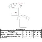 Kariban K357 weißes Herren-T-Shirt mit V-Ausschnitt