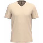 Tričko pánské s výstřihem do V Kariban K357 light sand 3XL 4XL