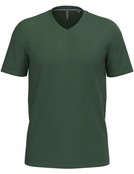 Kariban K357 white V-neck men's T-shirt