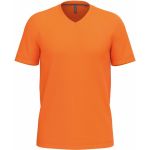 Tričko pánské s výstřihem do V Kariban K357 orange 3XL 4XL