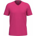 Tričko pánské s výstřihem do V Kariban K357 fuchsia 3XL 4XL