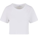 Women's crop top New Morning Studios NM006 white