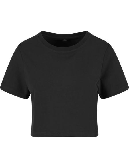 Damen-Crop-Top New Morning Studios NM006 weiß