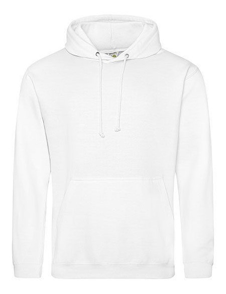 Just Hoods College Hoodie AWJH001 arctic white