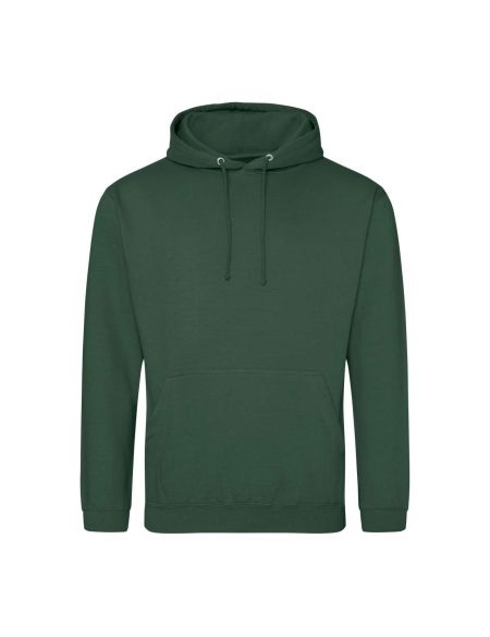 Just Hoods College Hoodie AWJH001 Arktisweiß