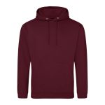 Mikina Just Hoods College Hoodie AWJH001 burgundy 3XL-5XL