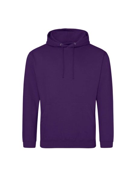 Just Hoods College Hoodie AWJH001 arctic white