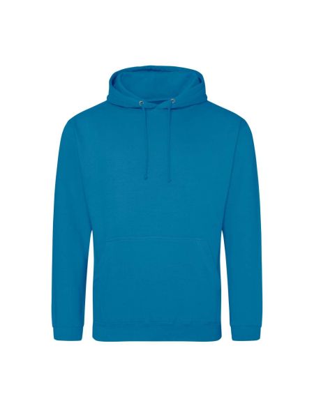 Just Hoods College Hoodie AWJH001 Arktisweiß