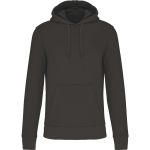 Mikina pánská ekologická s kapucí Kariban K4027 dark grey 4XL - 5XL