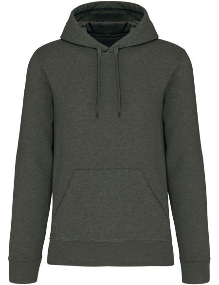 Ökologisches Herren-Sweatshirt mit Kapuze Kariban K4027 weiß