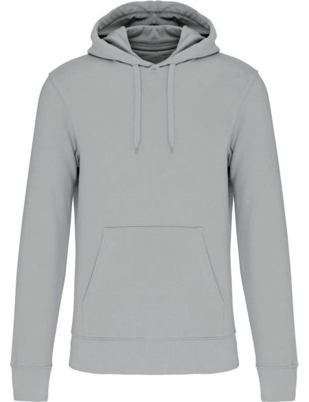 Mikina pánská ekologická s kapucí Kariban K4027 white 4XL - 5XL