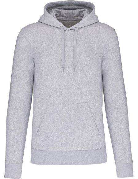 Ökologisches Herren-Sweatshirt mit Kapuze Kariban K4027 weiß