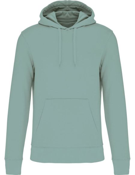 Ökologisches Herren-Sweatshirt mit Kapuze Kariban K4027 weiß