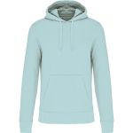 Men's ecological sweatshirt with hood Kariban K4027 white