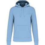 Men's ecological sweatshirt with hood Kariban K4027 white