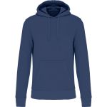 Men's ecological sweatshirt with hood Kariban K4027 white