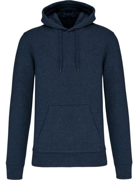 Ökologisches Herren-Sweatshirt mit Kapuze Kariban K4027 weiß