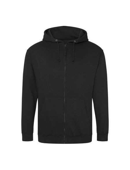 Just Hoods Zoodie AWJH050 tiefschwarzer Kapuzenpullover