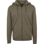 Build your Brand BY012 white heavy cotton hoodie