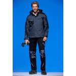 Arbeitswinter-Softshelljacke Strong James Nicholson JN824 weiß/carbon