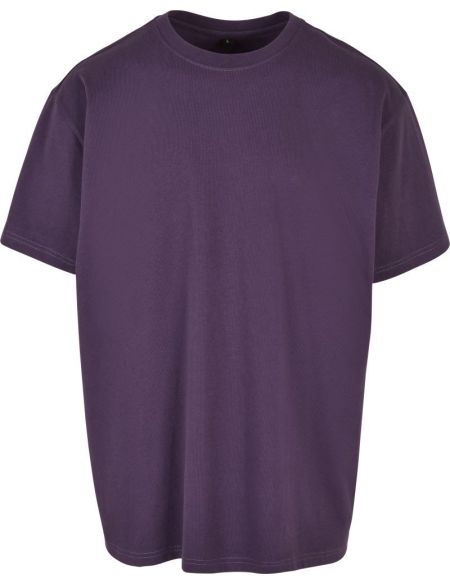 Oversize-T-Shirt aus schwerer Baumwolle Build your Brand BY102 weiß