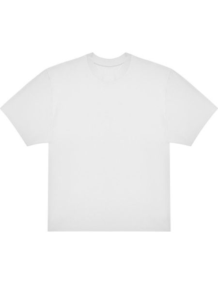 Oversized T-Shirt aus schwerer Baumwolle BC #E220 Oversized white