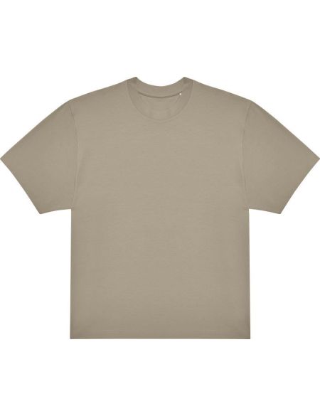 Oversized T-Shirt aus schwerer Baumwolle BC #E220 Oversized white