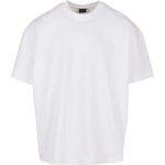 Oversized heavy cotton T-shirt Build your Brand BY163 white