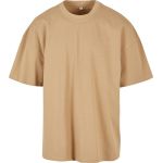 Übergroßes, schweres Baumwoll-T-Shirt Build your Brand BY163, weiß