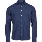Herren-Langarm-Jeanshemd Tee Jays TJ4004, schwarz