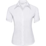 Russell Athletic 957F women's non-iron shirt white