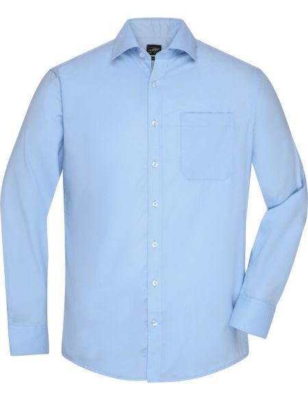 Hemd aus Mikro-Twill, bügelfrei, langärmlig, Daiber JN682 weiß