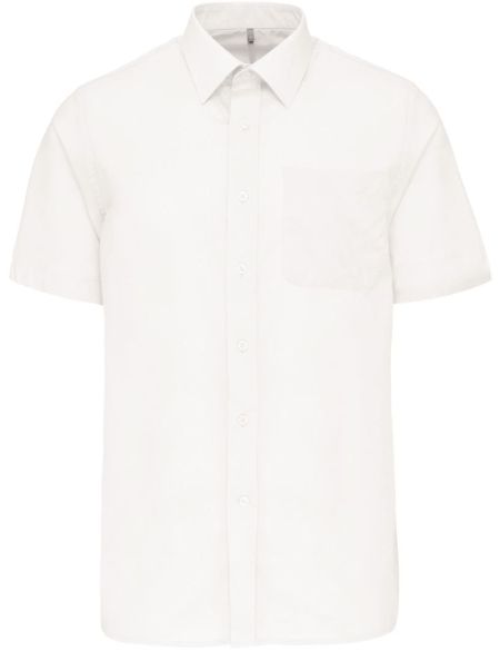 Men's poplin shirt Ace Kariban K551 white