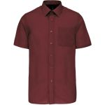 Herren-Popelinehemd Ace Kariban K551, weiß